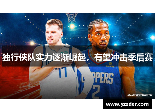 独行侠队实力逐渐崛起，有望冲击季后赛
